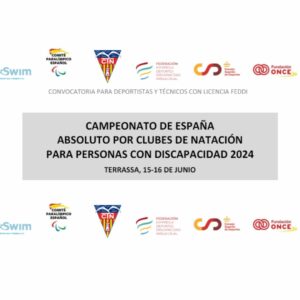 Campeonato de España Natación Clubes 2024
