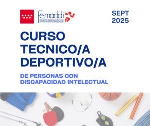Tecnico/a Deportivo/a de Personas con Discapacidad Intelectual – Septiembre 2025