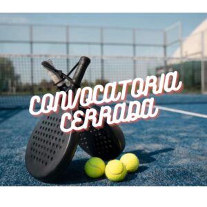 CONVOCATORIA CERRADA